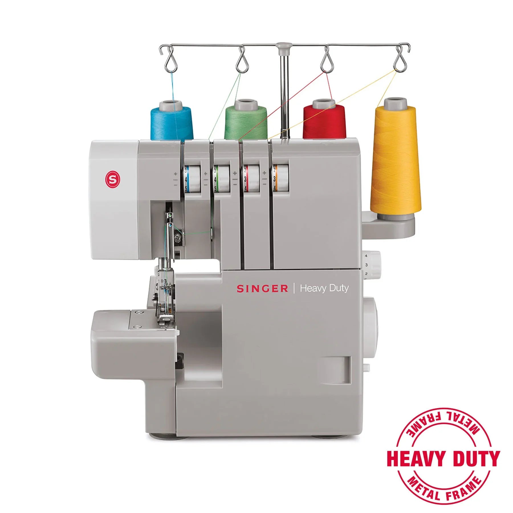 A sample of SINGER 14HD854 Heavy Duty Serger.