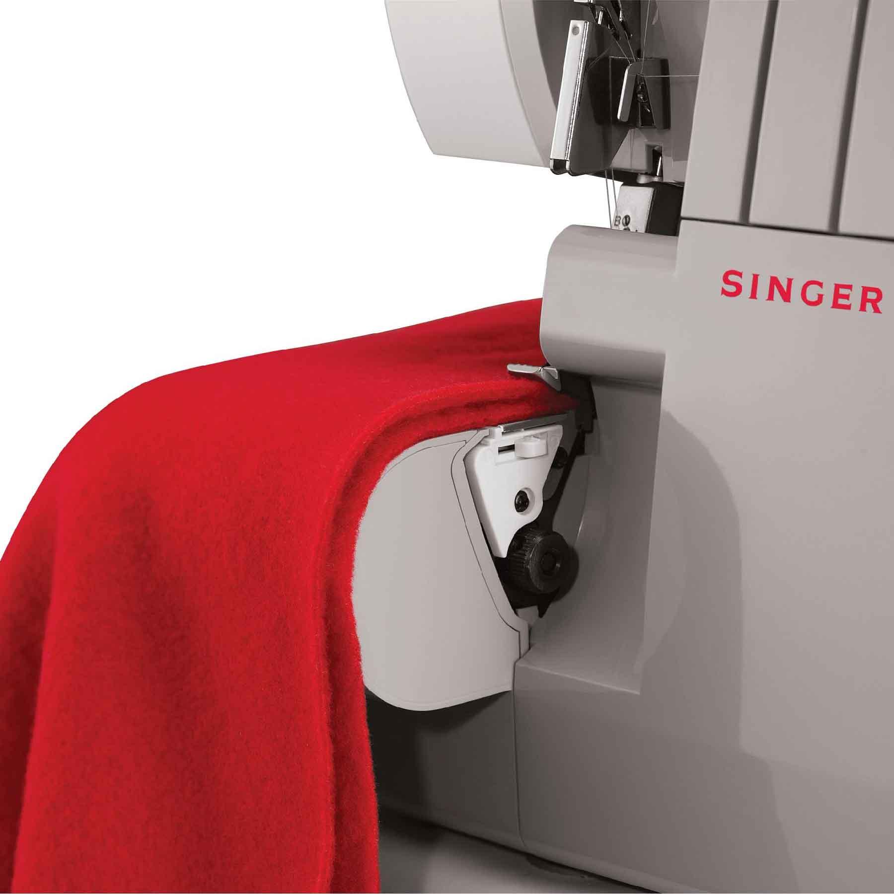 A sample of SINGER 14HD854 Heavy Duty Serger.