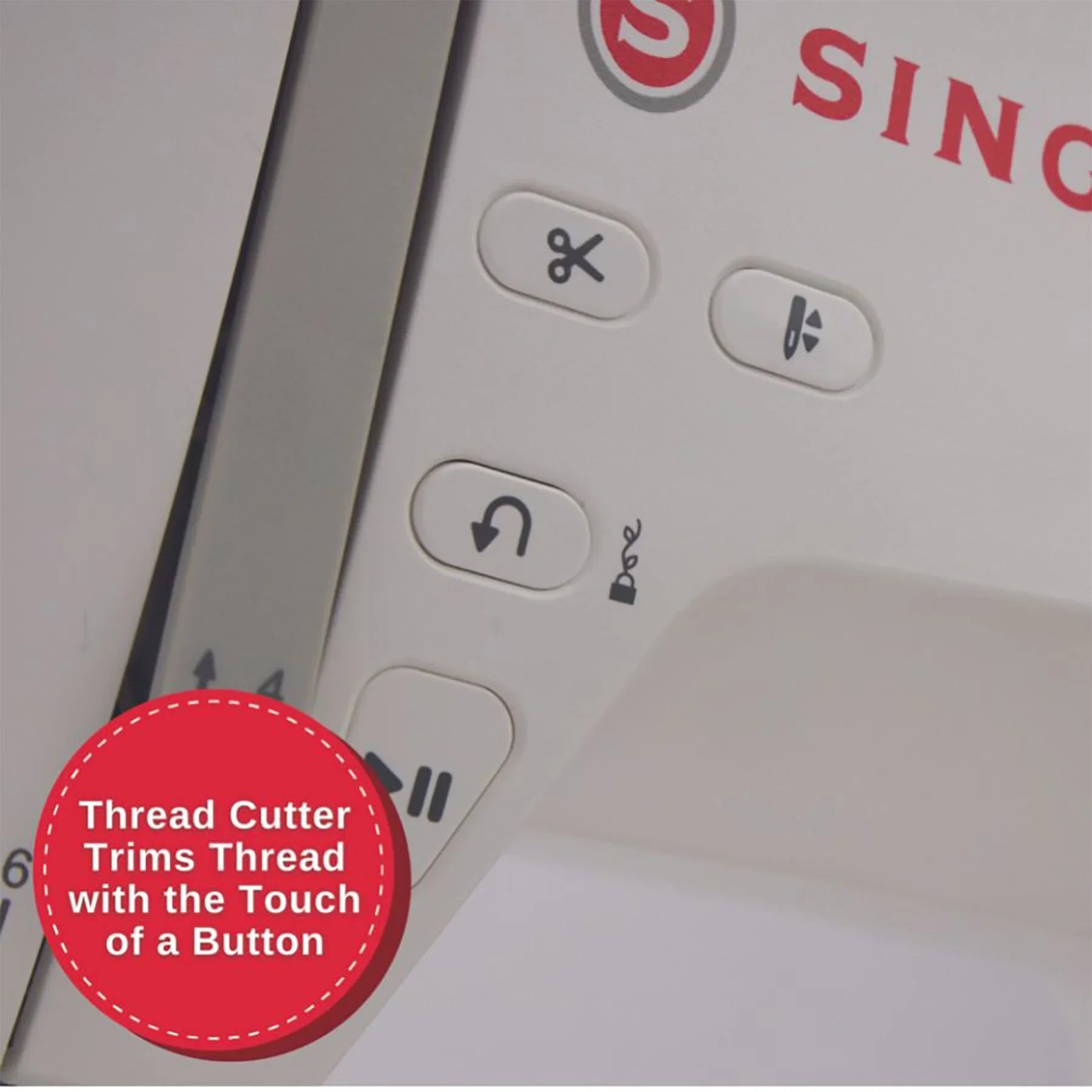 A sample of SINGER C7290Q Sewing & Quilting Machine with Extension Table.