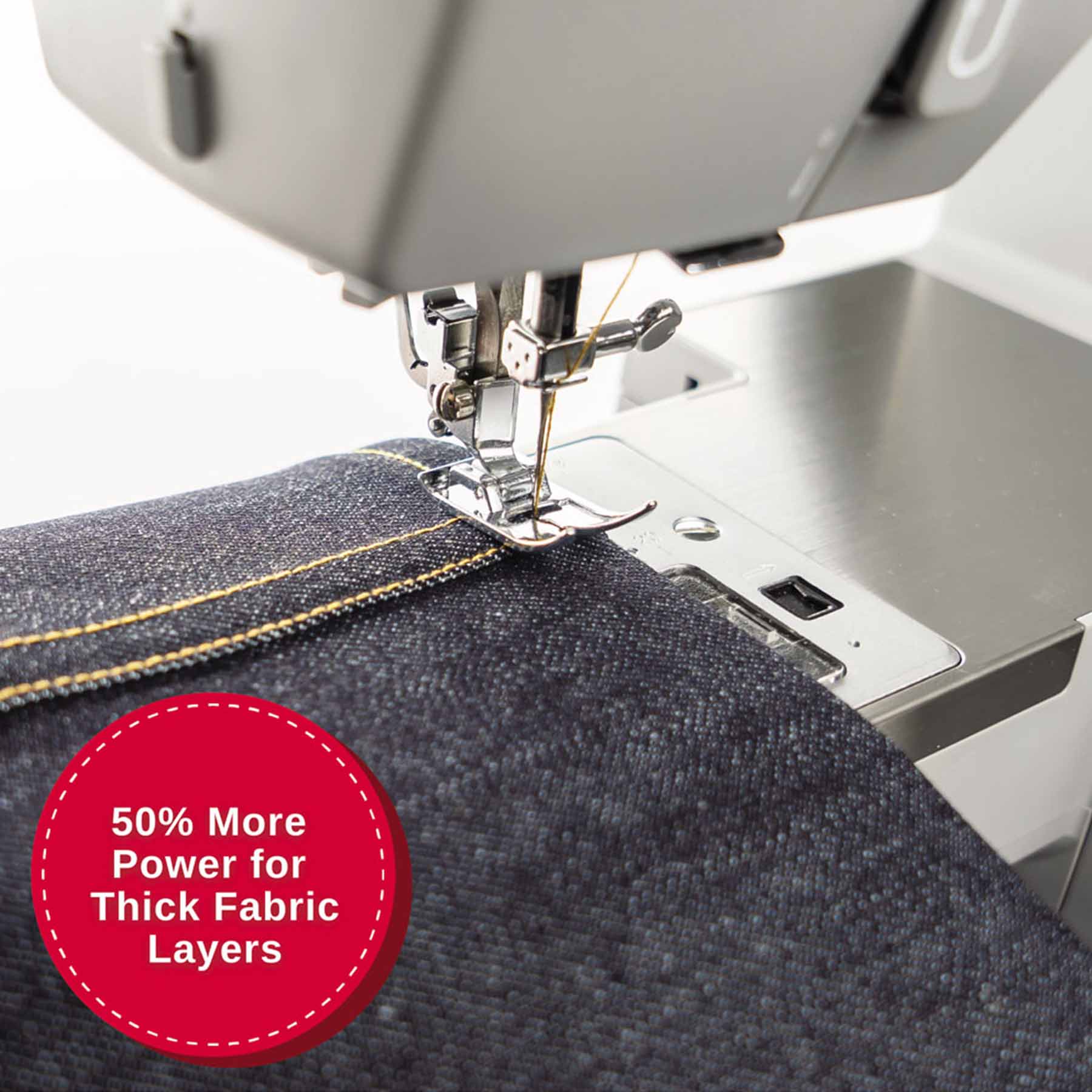 Sample work of SINGER® Facilita Pro 4423 Sewing Machine.