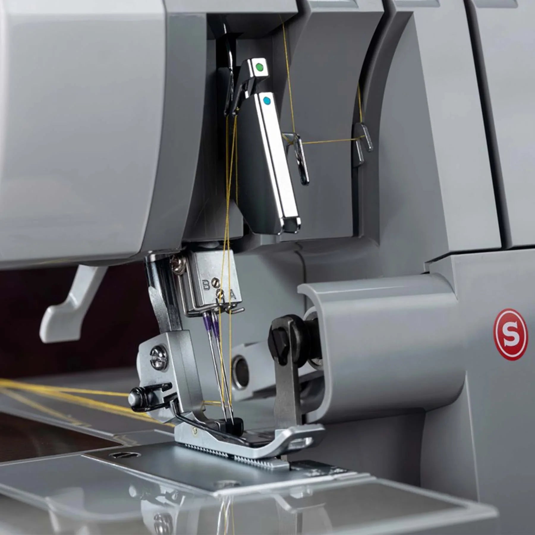 A sample of the Singer HD0400S Heavy Duty Serger Sewing Machine.