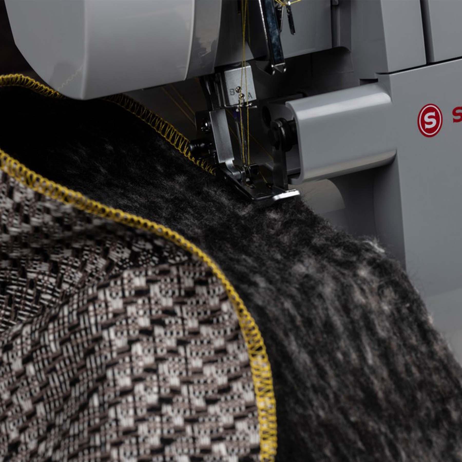 A sample of the Singer HD0400S Heavy Duty Serger Sewing Machine.