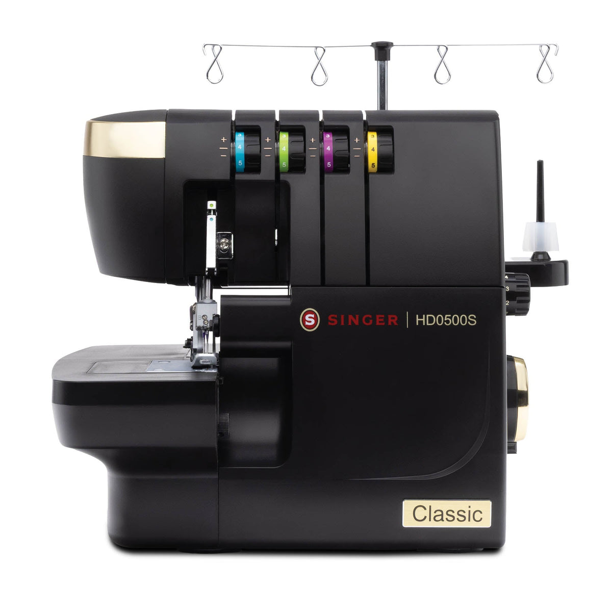 A sample of SINGER® HD0500S Classic Black Serger.