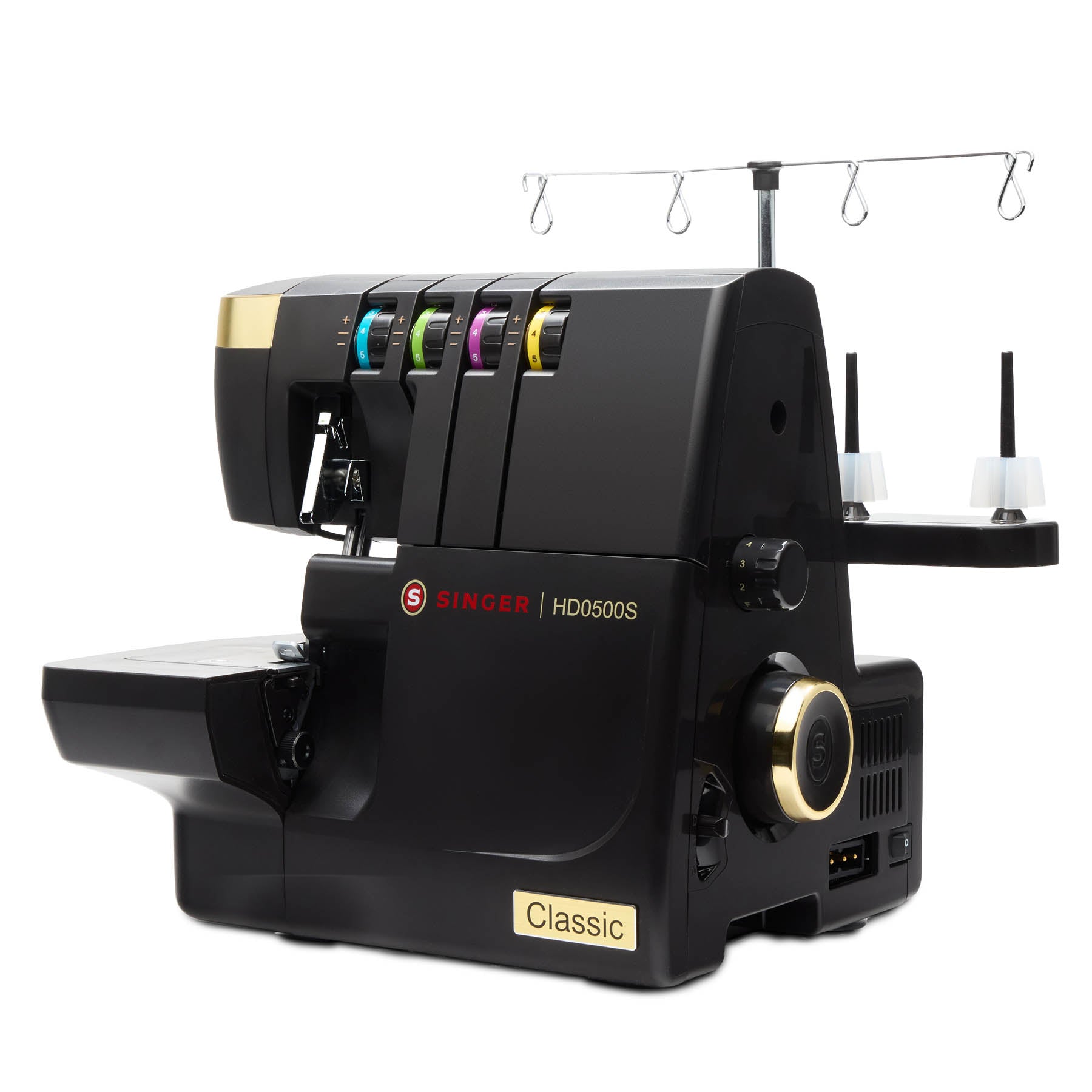 A sample of SINGER® HD0500S Classic Black Serger.