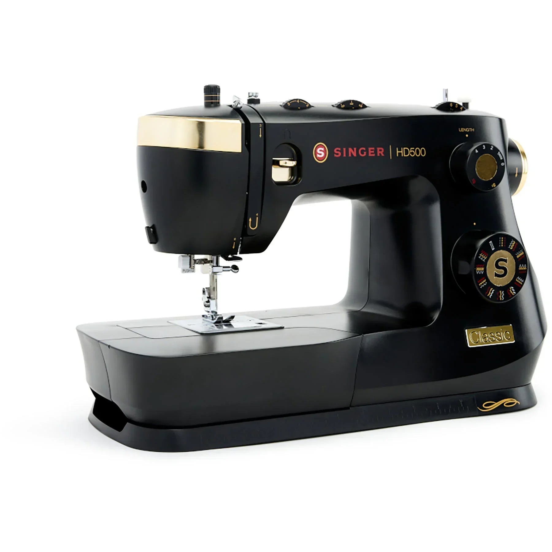 A sample of the Singer HD500 Classic Black Sewing Machine.