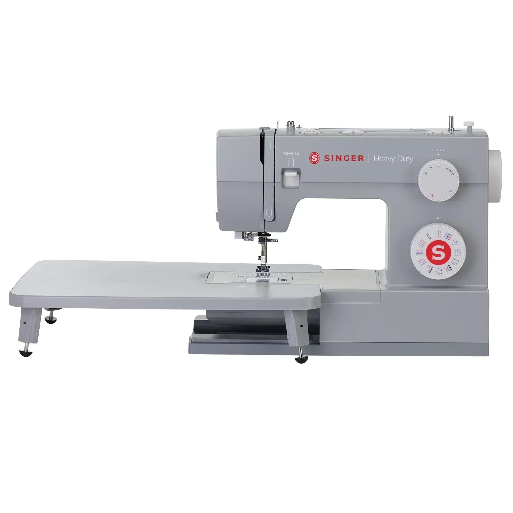A Sample of the SINGER Heavy Duty 6380 Sewing Machine with Extension Table.