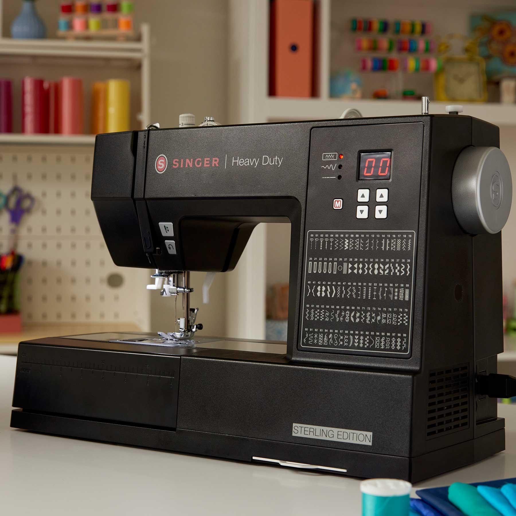 A sample of the Singer Heavy Duty 6600C Sterling Sewing Machine.