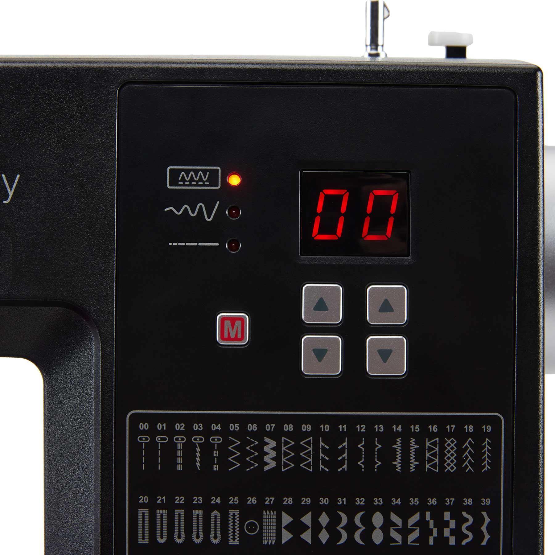 A sample of the Singer Heavy Duty 6600C Sterling Sewing Machine.