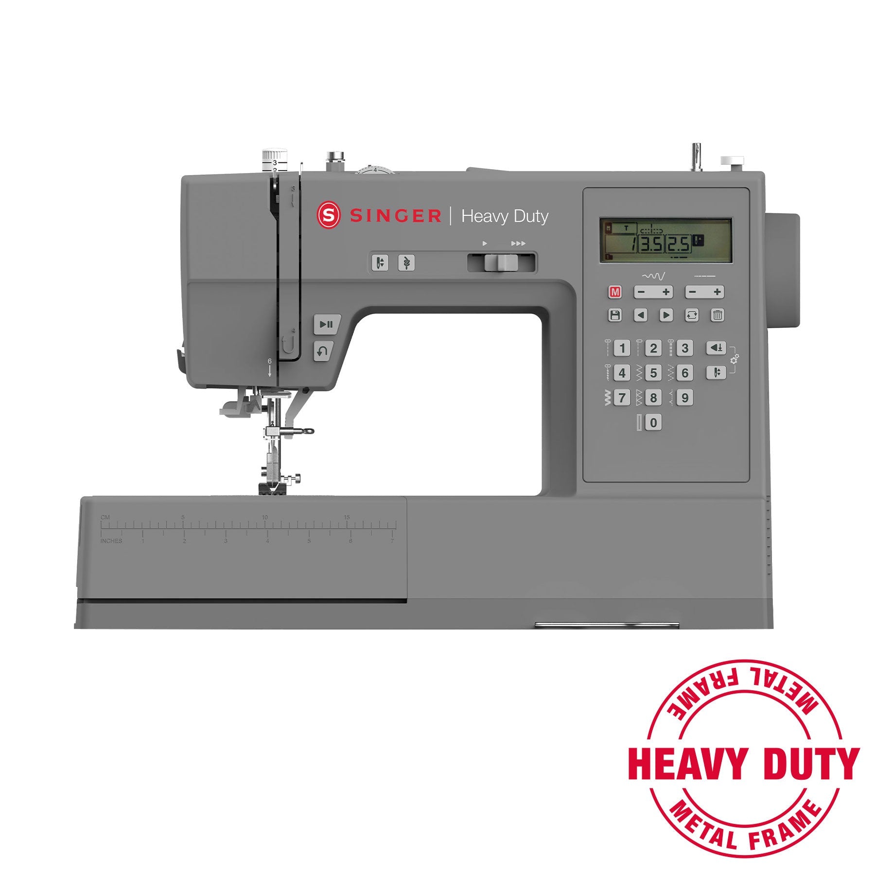 A Sample of SINGER® Heavy Duty 6700C Sewing Machine.