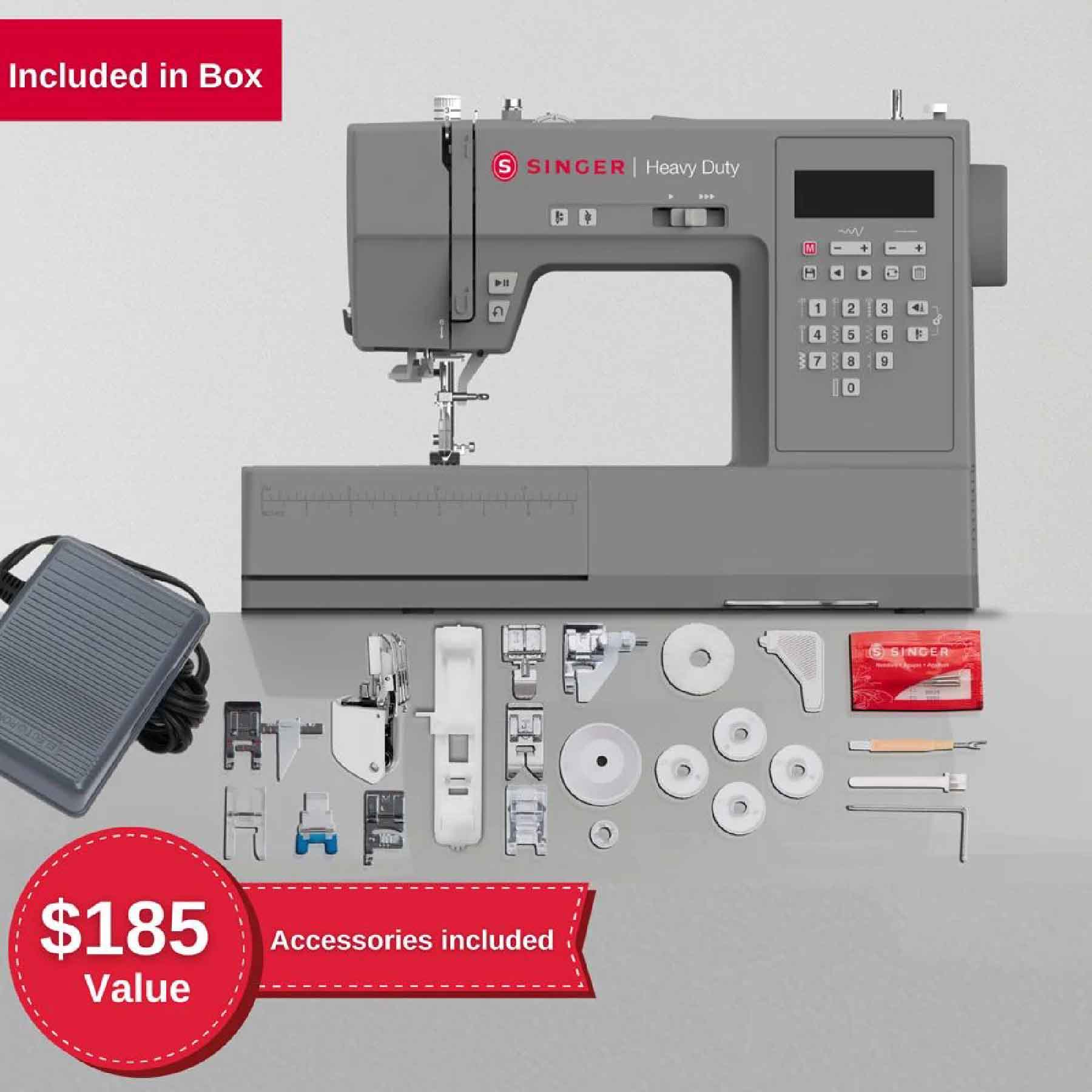 A Sample of SINGER® Heavy Duty 6700C Sewing Machine.
