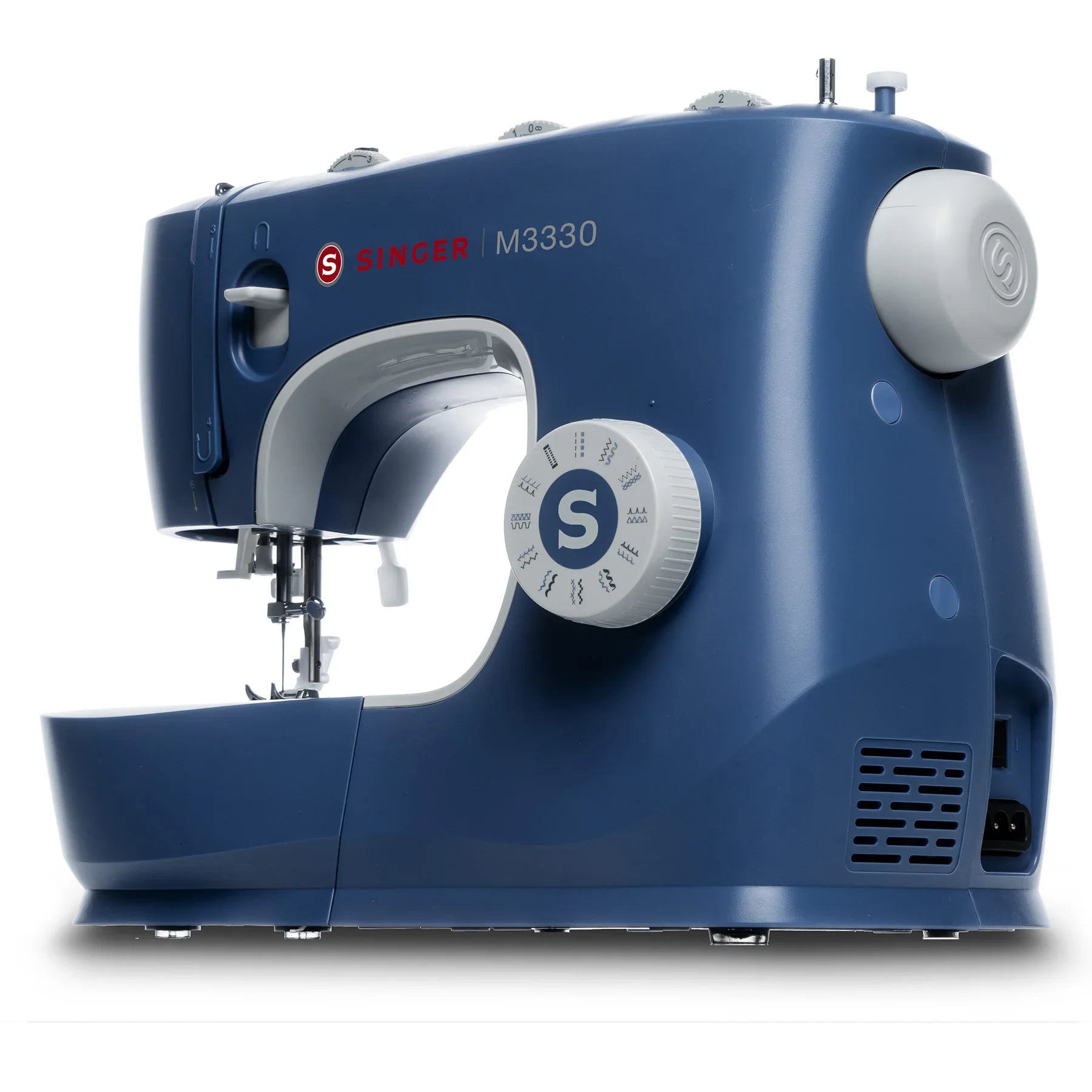 A sample of the Singer M3330 Navy Blue Sewing Machine.