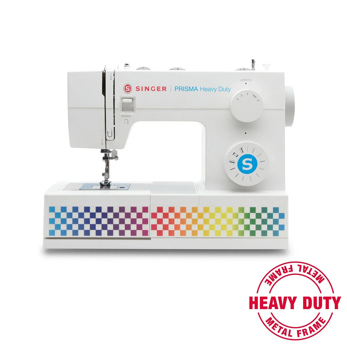 A sample of SINGER PRISMA Heavy Duty Sewing Machine.