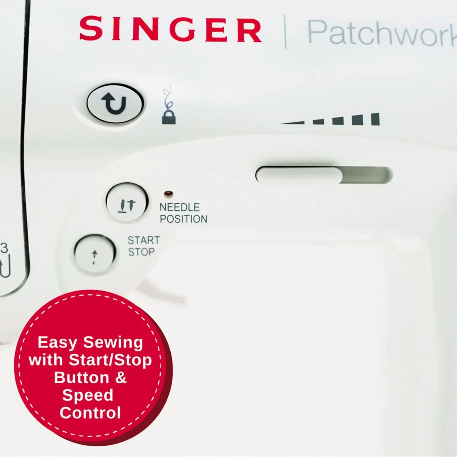 Buttons of the SINGER Patchwork 7285Q Sewing & Quilting Machine.