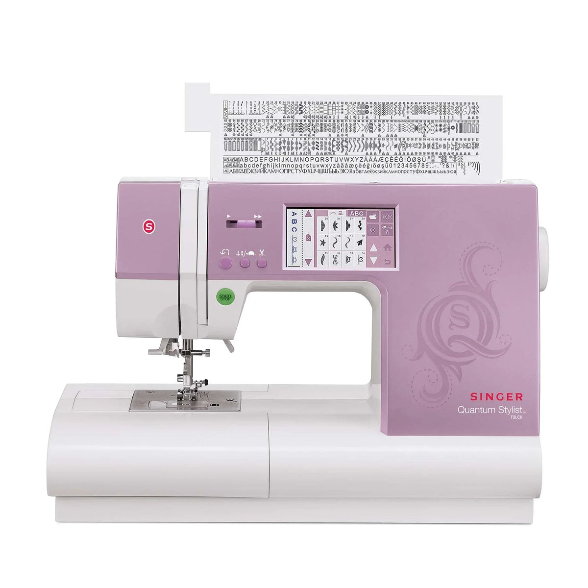 A sample of SINGER® Quantum Stylist™ 9985 Sewing Machine.