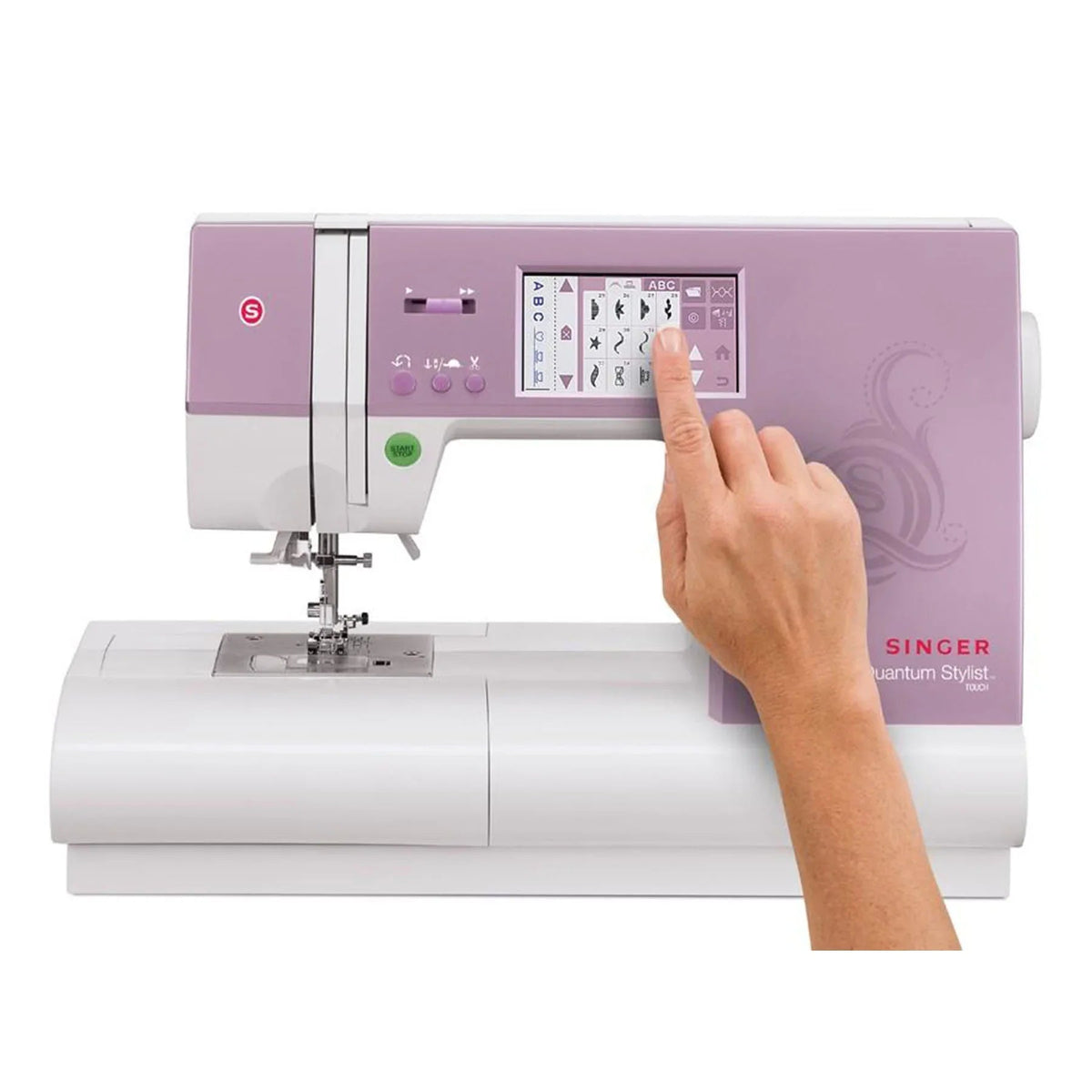 A sample of SINGER® Quantum Stylist™ 9985 Sewing Machine.