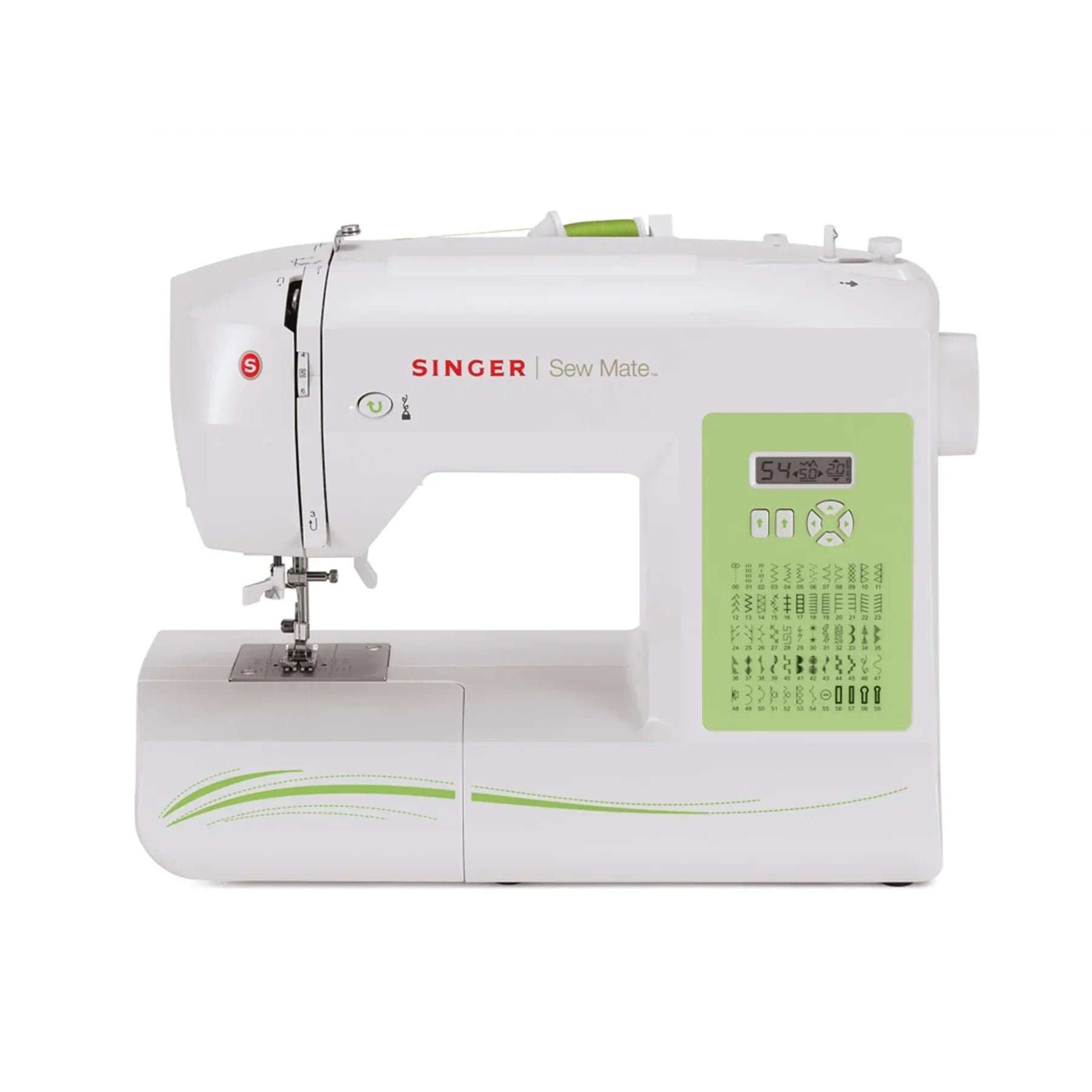 A sample of SINGER Sew Mate 5400 Sewing Machine.