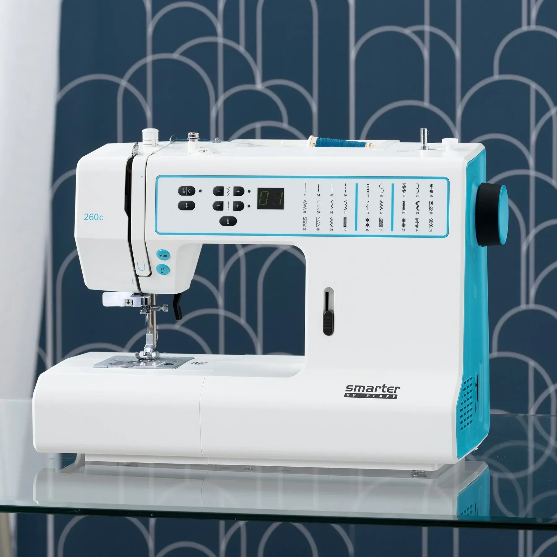 A sample of SMARTER BY PFAFF 260c Sewing Machine.
