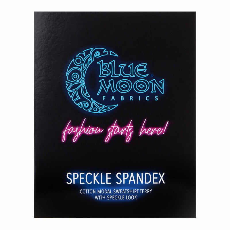 Speckle Cotton Polyester Modal Spandex Color Card | Blue Moon Fabrics