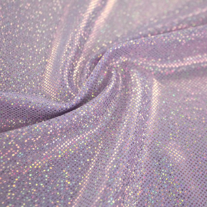 Sparkles Foiled Spandex Fabric | Blue Moon Fabrics