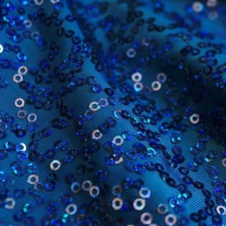 Zsa Spa Spandex Sequin Fabric | Blue Moon Fabrics