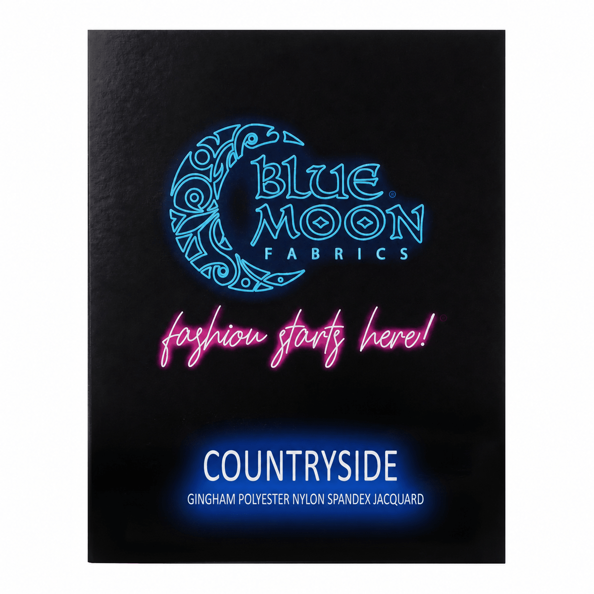 EL7020 - Countryside Gingham Polyester Nylon Spandex Jacquard Color Card | Blue Moon Fabrics