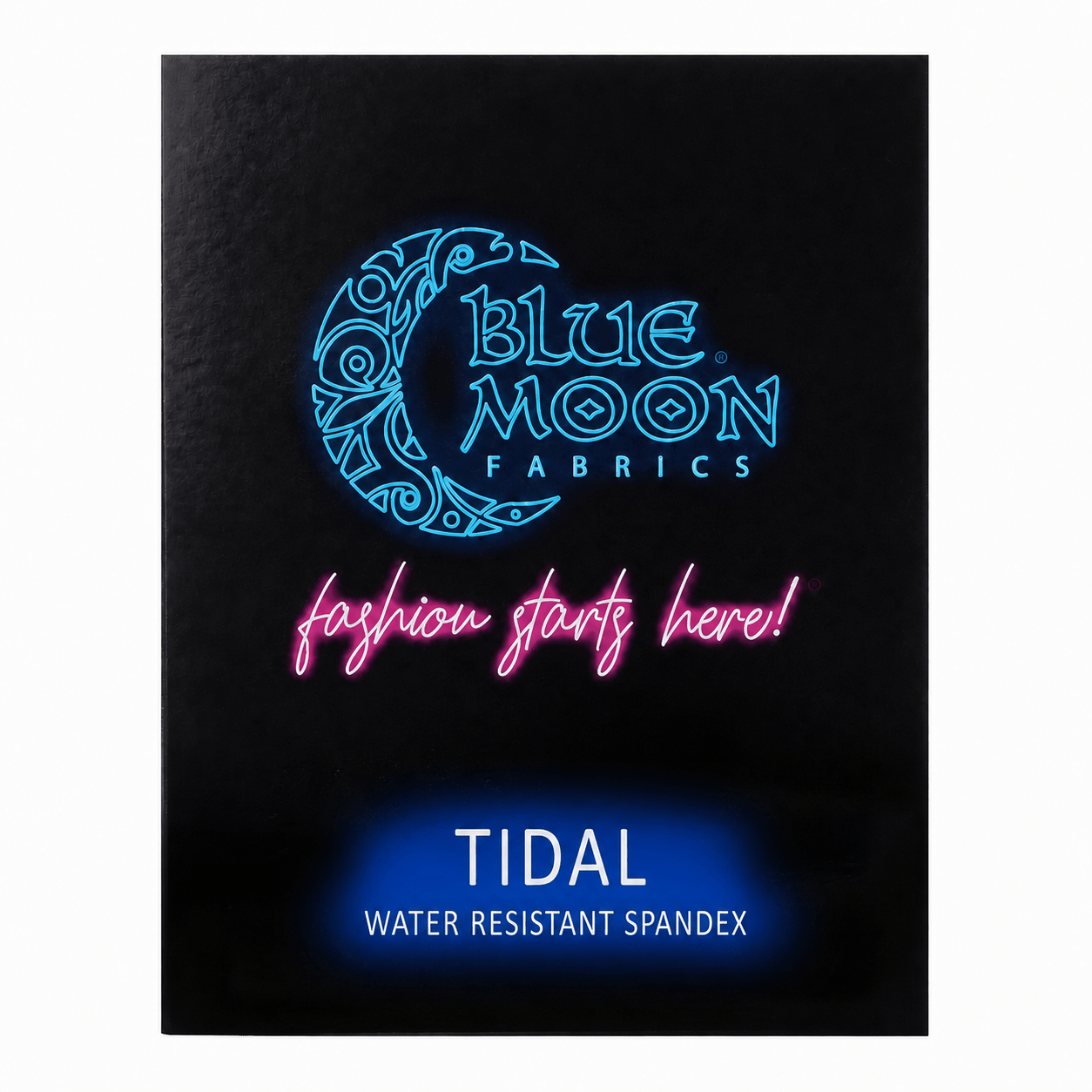 Tidal Water Resistant Spandex Color Card | Blue Moon Fabrics