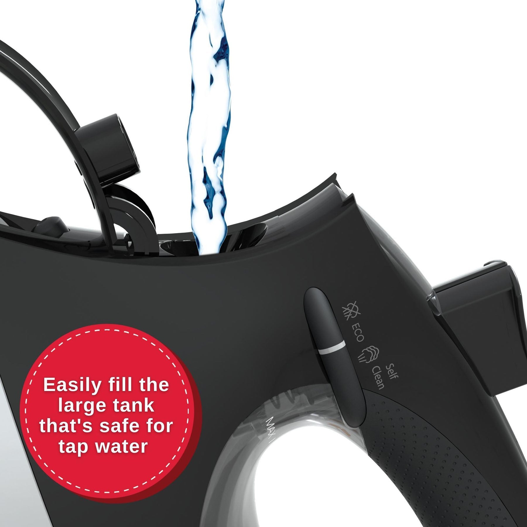 SINGER® SteamCraft Plus 2.0 Iron Black