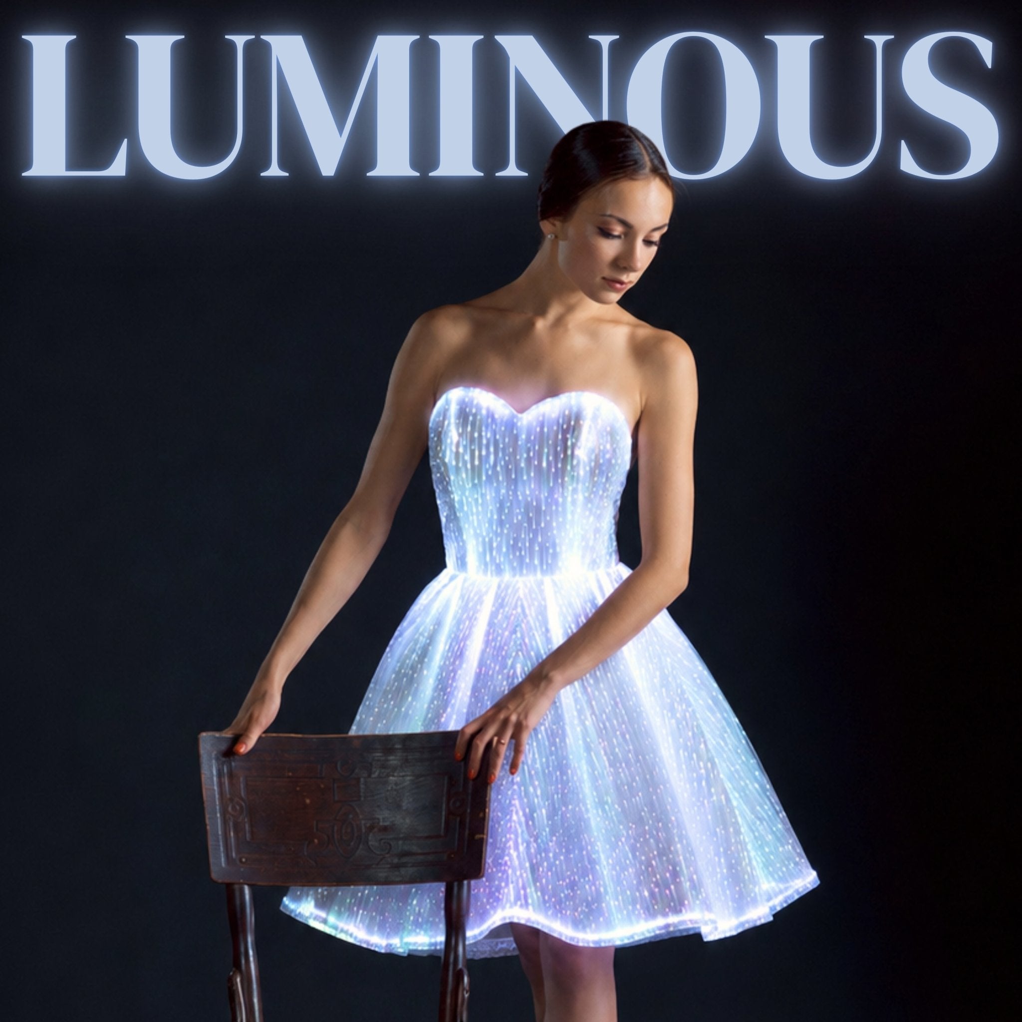 Luminous Fiber Optic Fabric | Blue Moon Fabrics