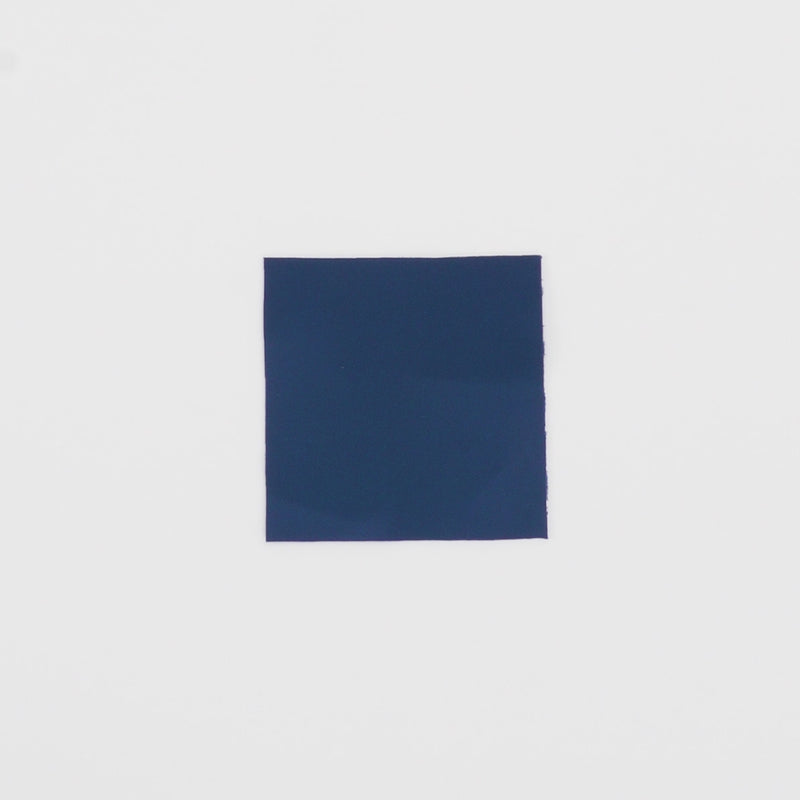 Close-up video of Spacer Scuba Knit Fabric in color Navy showcasing its looks and ability to stretch as a fabric.