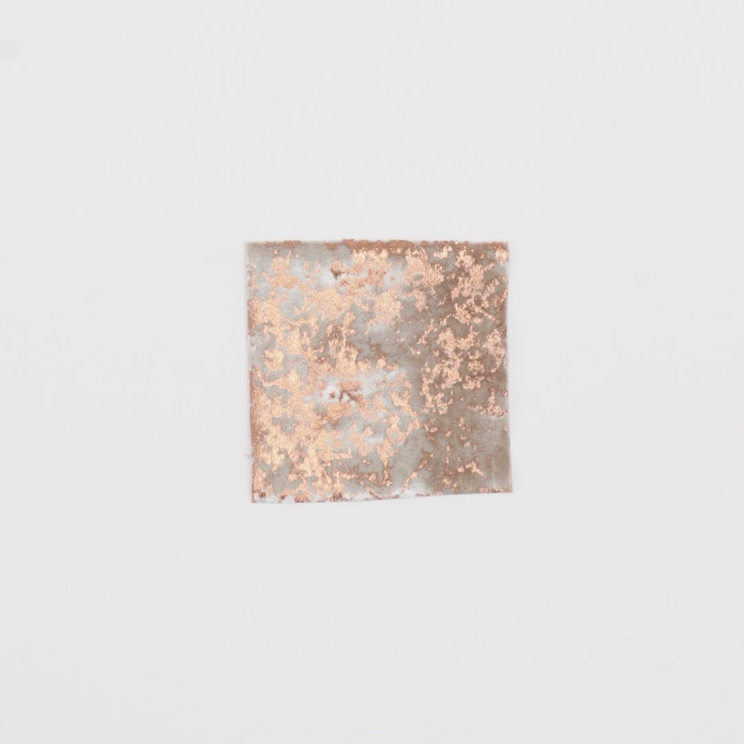 Load video: Close-up video of Gilded Stretch Velvet fabric showcasing its looks and ability to stretch as a fabric.