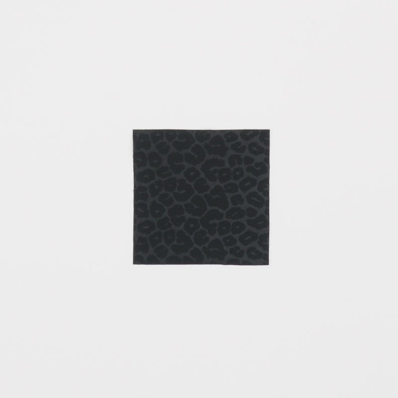 Close-up video of Nala Embossed Leopard Spandex fabric showcasing its looks and ability to stretch as a fabric.