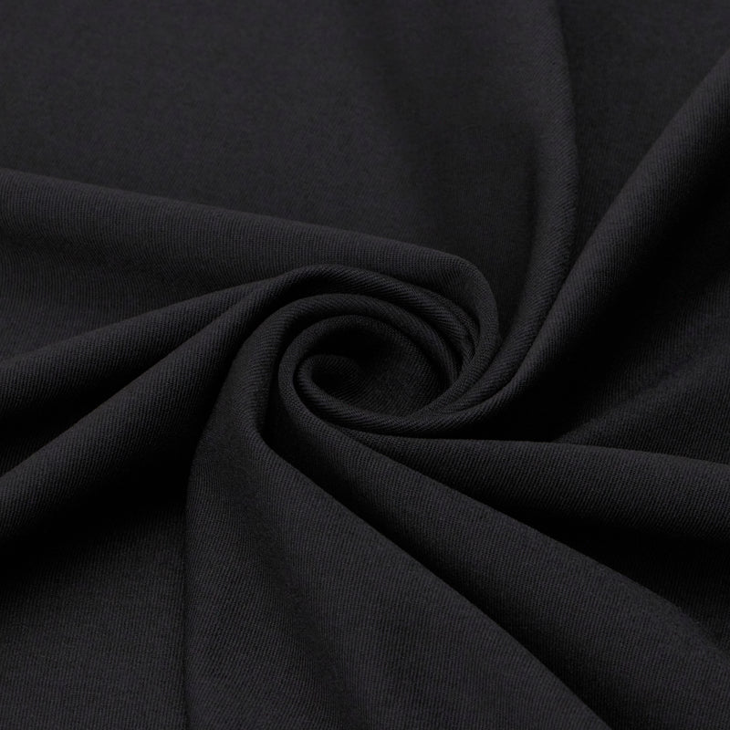 Black Polyester Spandex Leggings Fabric