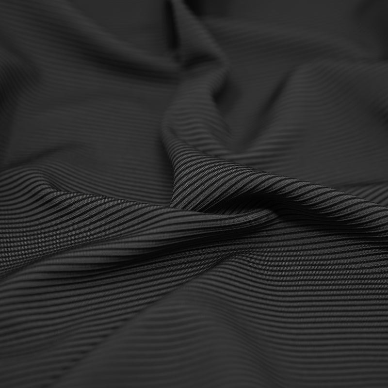 Solid Stretch Polyester Knit - Navy  FABRICS & FABRICS – Fabrics & Fabrics