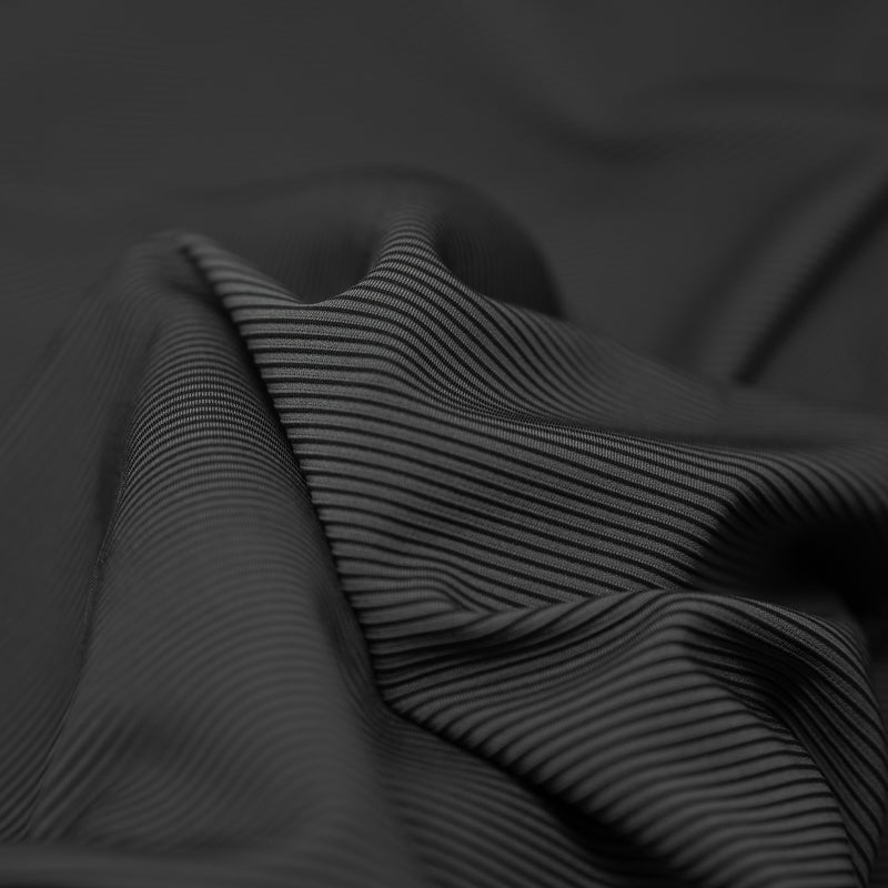Nylon Rib Knit in Light Grey