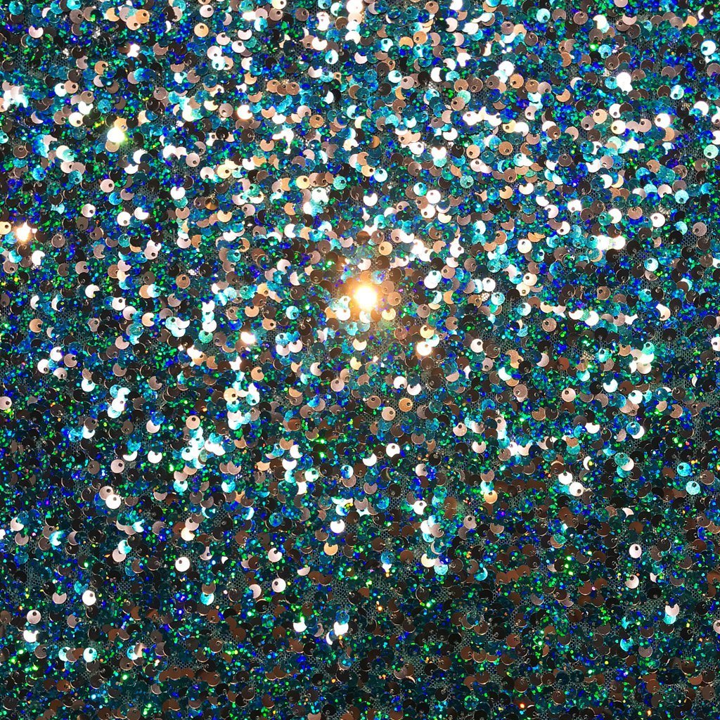 #color_turquoise sparkles/silver