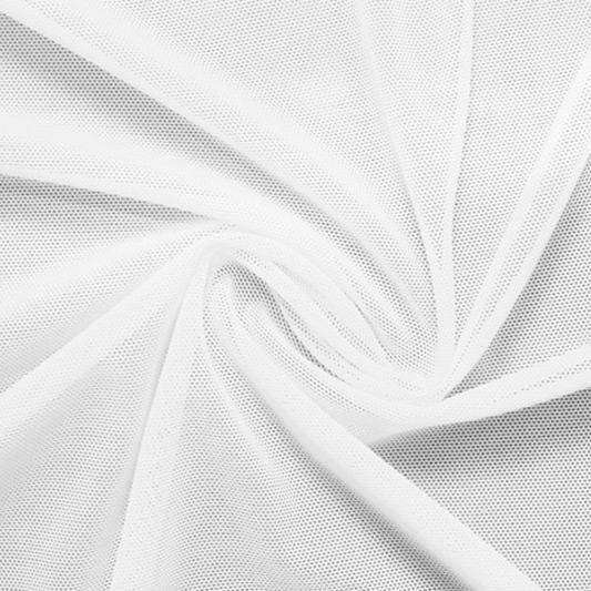 White High Compression PowerNet Mesh - Mesh - Other Fabrics - Fashion  Fabrics