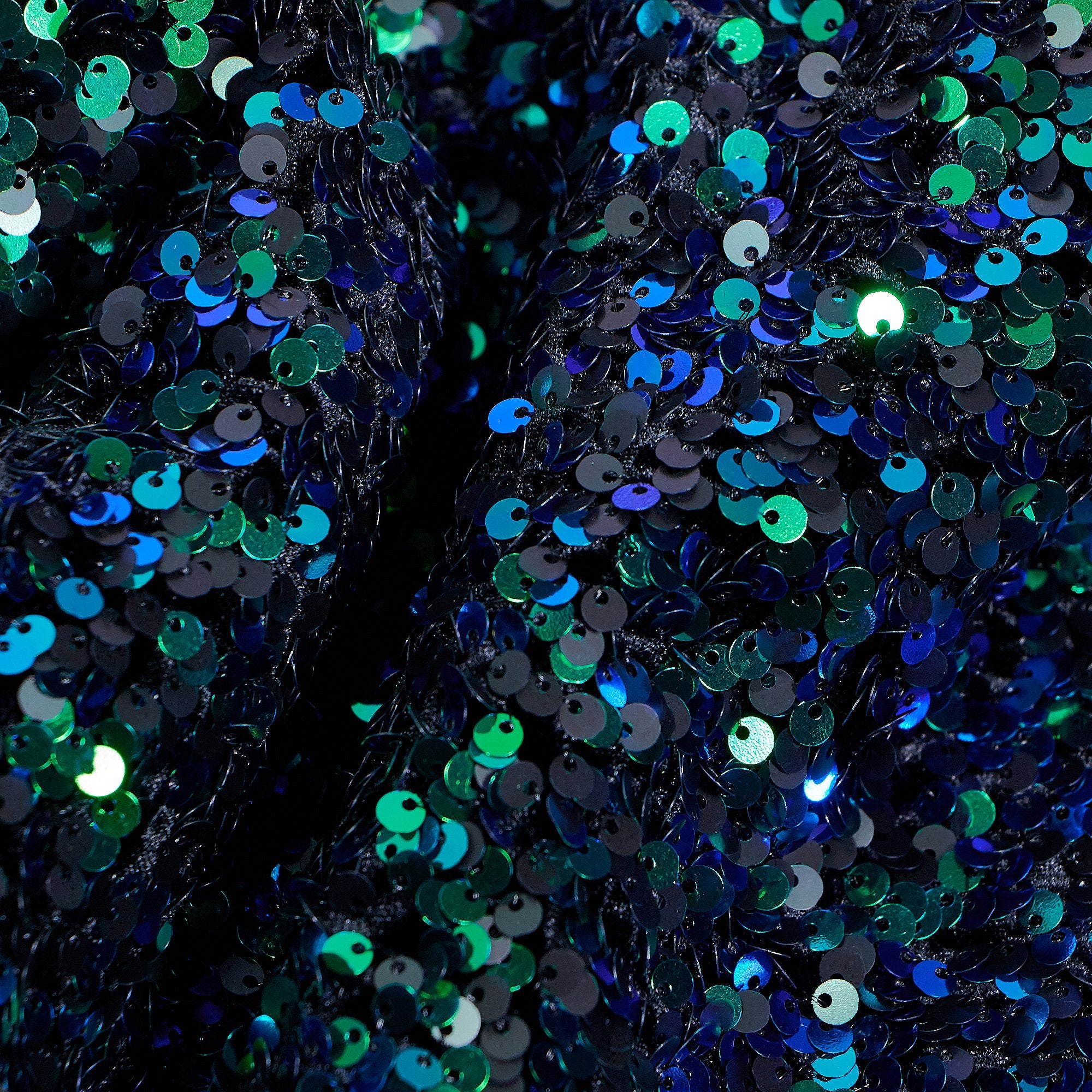 Duchess Stretch Velvet Sequin Fabric