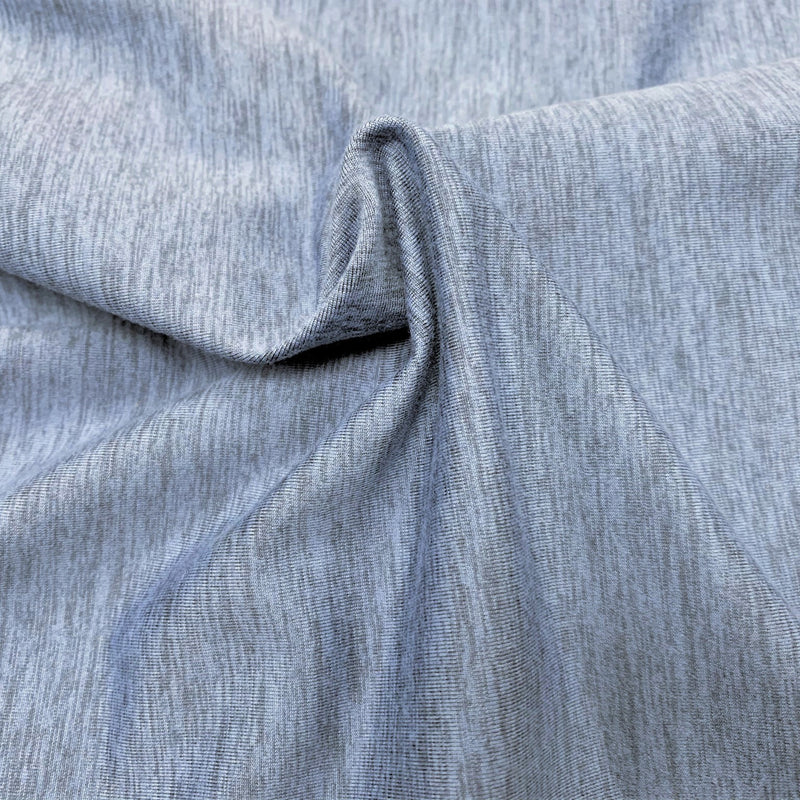 Jersey fabric with elastane (gray melange) Fabric store