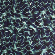 A flat sample of Digital Wave Lightning Printed Spandex.