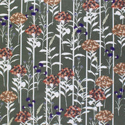 A flat sample of Autumn Silhouettes Printed Spandex.