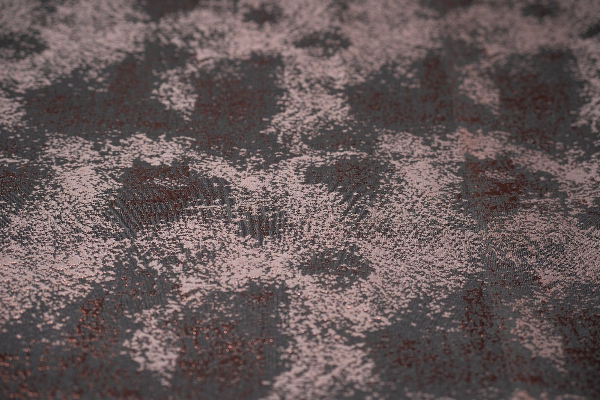 Detailed shot of Pink Passion Metallic Brocade.