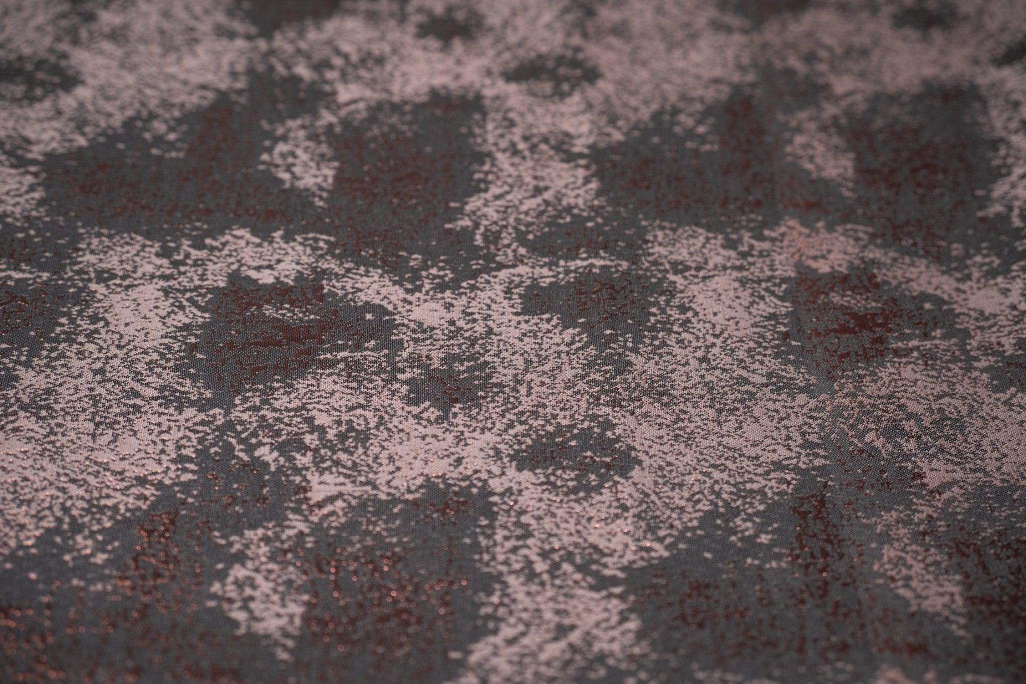 Detailed shot of Pink Passion Metallic Brocade.