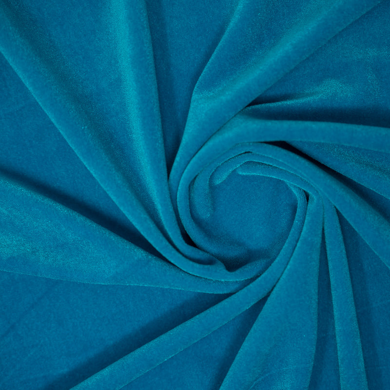 ROYAL TEAL BLUE Silk Velvet Fabric