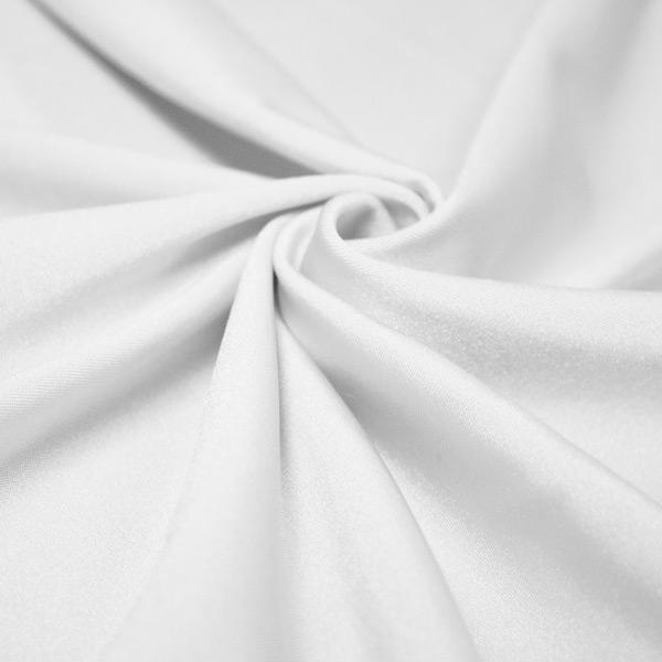 Elegant Stone Gray Nylon Spandex Fabric