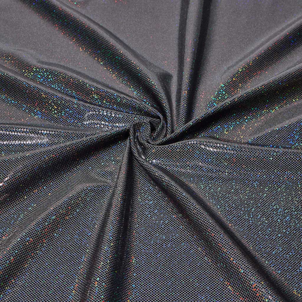 Sparkles Foiled Spandex Fabric | Blue Moon Fabrics