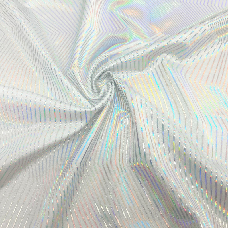 Vision Holographic Spandex Fabric | Blue Moon Fabrics