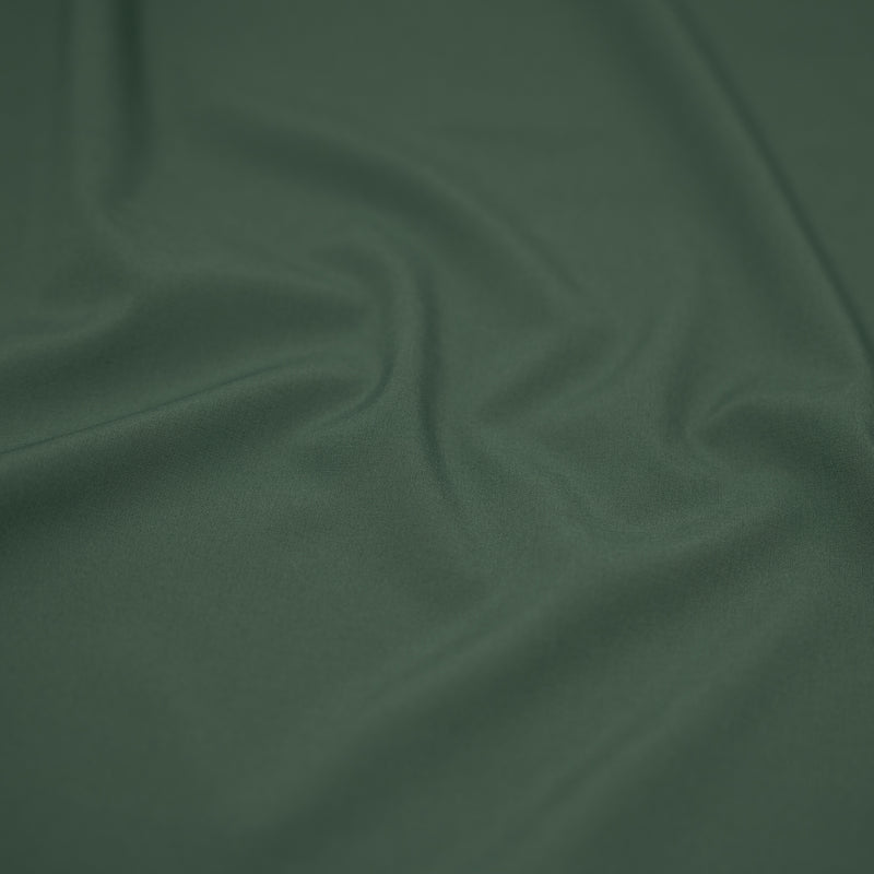 Green Plain Woven Cotton Fabric